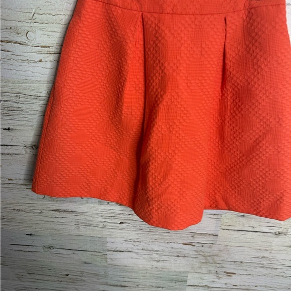 Trina Turk Vibrant Orange skirt with pockets a line size 2 - Picture 2 of 5